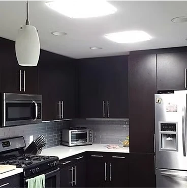 Kitchen with skylight